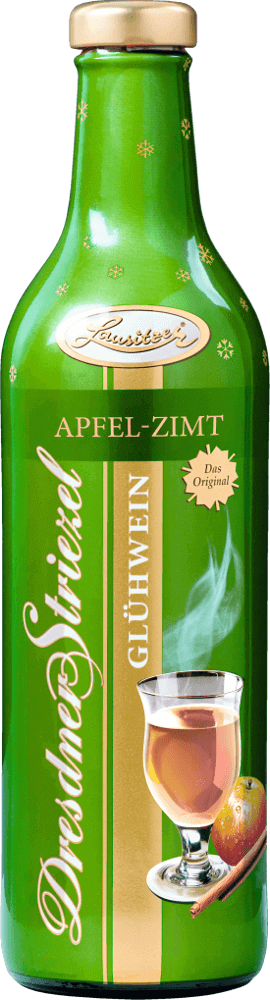 Vorschau: 12x Vorteils-Weinpaket Dresdner Striezel Glühwein Apfel Zimt - Lausitzer