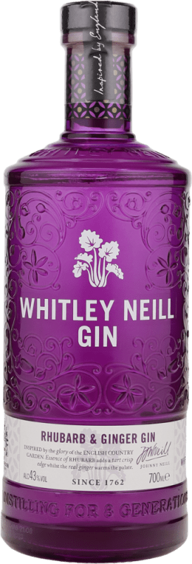 Rhubarb&Ginger Dry Gin - Whitley Neill