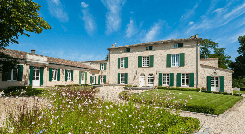 Vue du Château Angludet