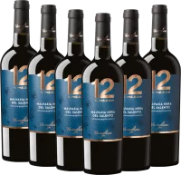 6x Vorteils-Weinpaket 12 e Mezzo Malvasia Nera del Salento IGP - Varvaglione