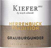 Vorschau: Herrenbuck Grauburgunder Tradition - Weingut Kiefer