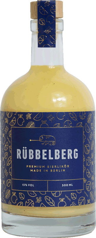 Premium Bio Eierlikör 500 ml - Rübbelberg
