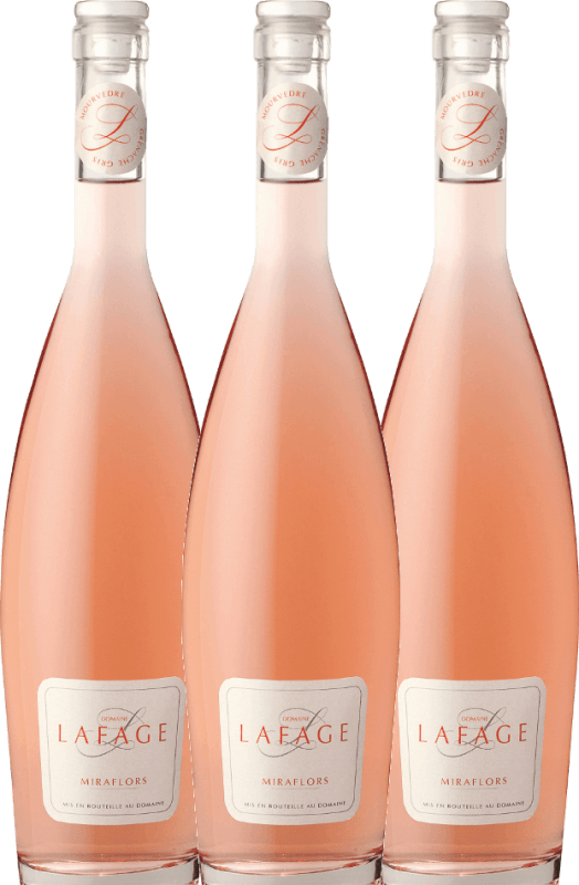 3er Vorteils-Weinpaket - Miraflors Rosé - Domaine Lafage