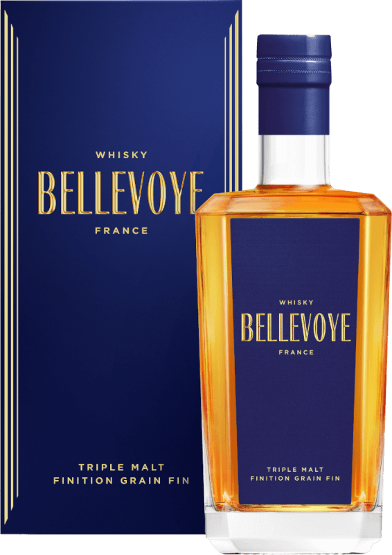 Bleu French Triple Malt Whisky in GP - Bellevoye