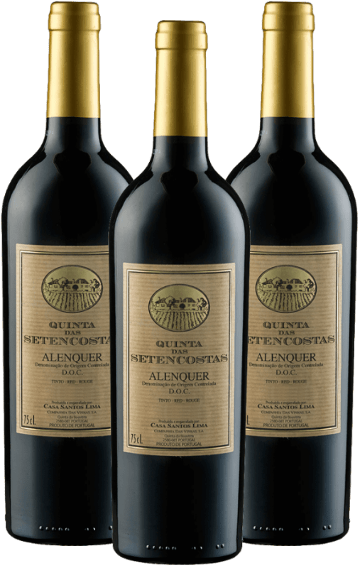 3er Vorteils-Weinpaket - Quinta das Setencostas Tinto - Casa Santos Lima