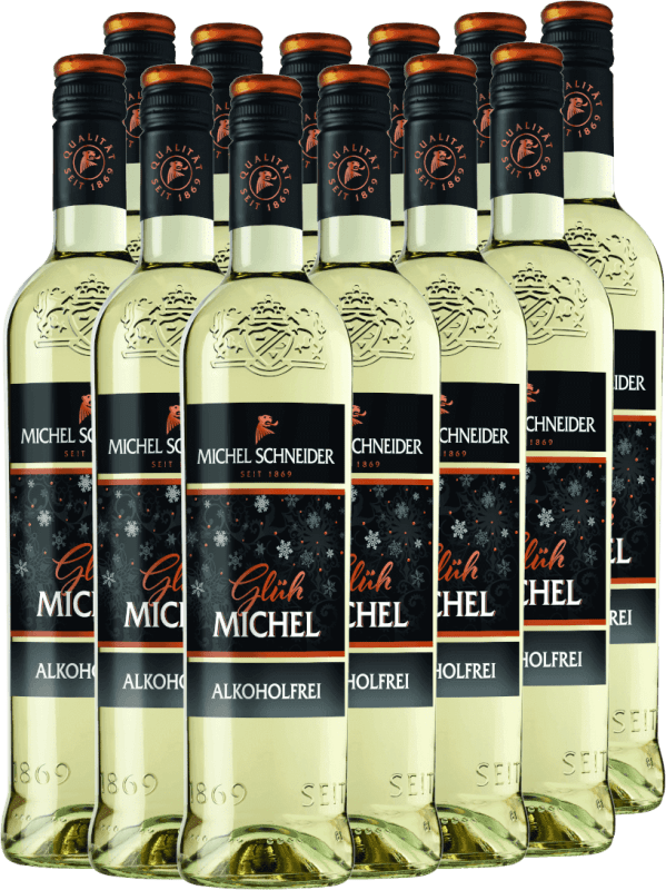 12x Vorteils-Weinpaket Glüh Michel alkoholfrei weiß - Michel Schneider