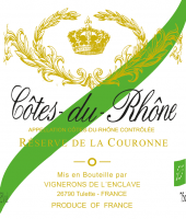 Vorschau: Côtes du Rhône Reserve de La Couronne Organic - Vignerons de l'Enclave
