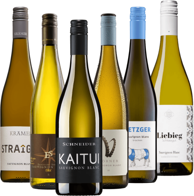 Icônes allemandes de sauvignon blanc - coffret de 6 cépages