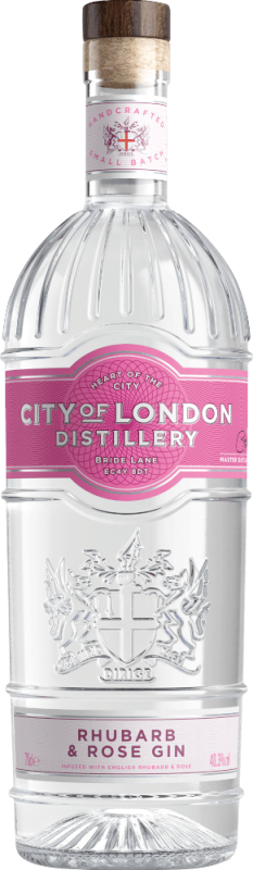 Rhubarb & Rose Gin - City of London