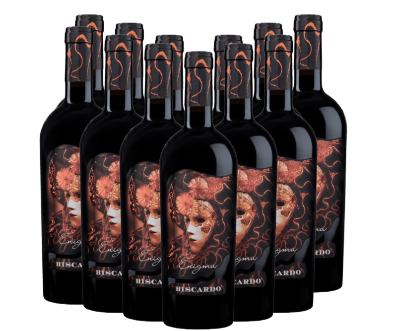 Paquet avantage 12x Enigma Appassimento Sangiovese Rubicone - Biscardo
