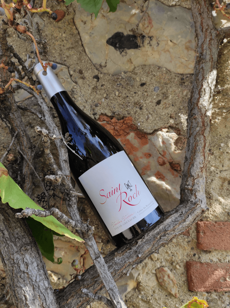 Bouteille de vin Chateau Saint Roch