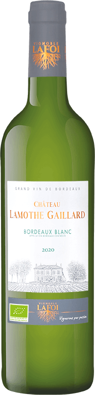 Blanc Bio Bordeaux AOC - Château Lamothe Gaillard