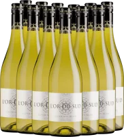 12er Vorteils-Weinpaket - L'Or du Sud Sauvignon Blanc - Les Vignobles Foncalieu