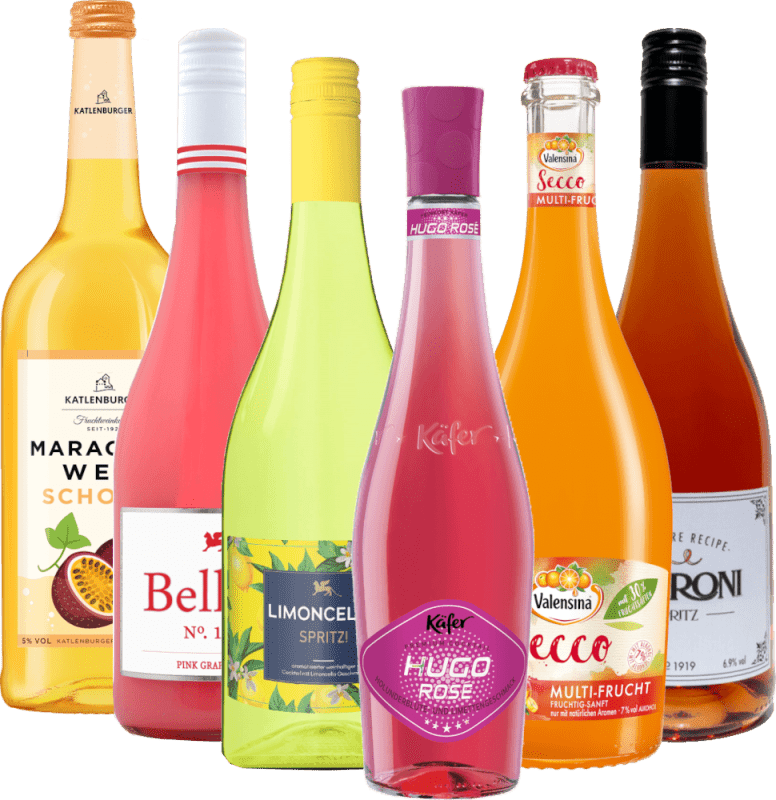 Cocktails pétillants Summertime - 6x paquet de dégustation