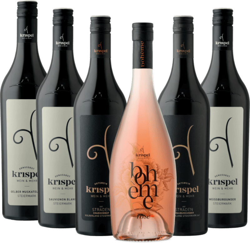 Battement de cœur de la Styrie du domaine Krispel – lot découverte 6x