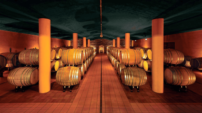 Dans la cave de Talenti