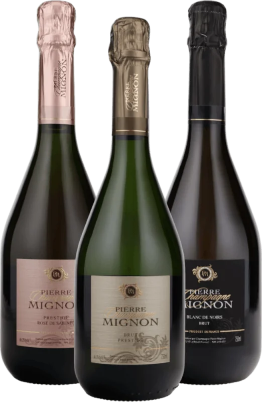 Des moments pétillants avec Champagne Pierre Mignon - 3x pack découverte
