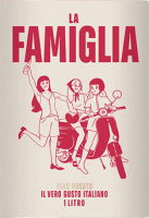 Vorschau: Vino Rosato La Famiglia 1 Liter - La Famiglia