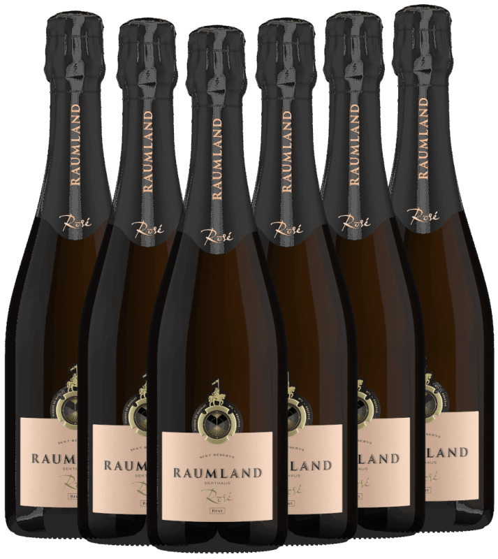 6x Vorteils-Weinpaket Rosé Reserve Brut - Sekthaus Raumland