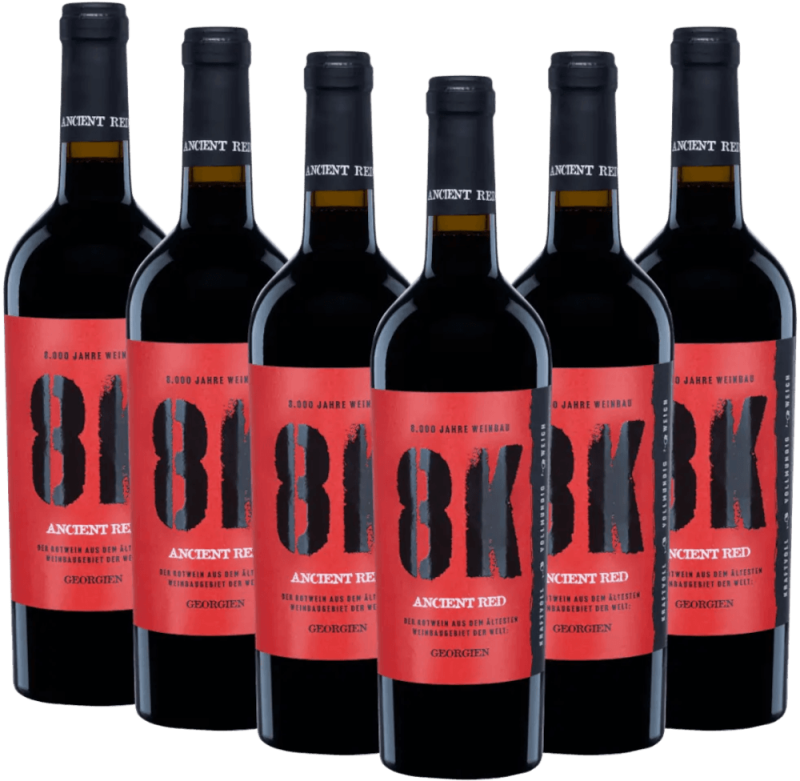8K Ancient Red - Teliani Valley Winery - lot avantage 6×