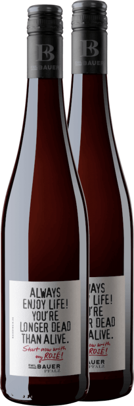 2x Vorteils-Weinpaket Enjoy Rosé trocken - Emil Bauer