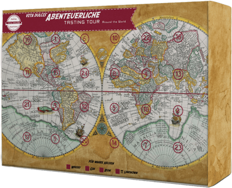 Whisky Adventskalender Weltreise Edition 2 - Vita Dulcis