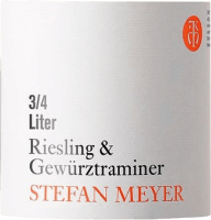 Vorschau: 3/4 Liter Riesling &amp; Gewürztraminer trocken 2019 - Stefan Meyer