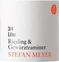 Vorschau: 3/4 Liter Riesling &amp; Gewürztraminer Löss-Lehm trocken - Stefan Meyer