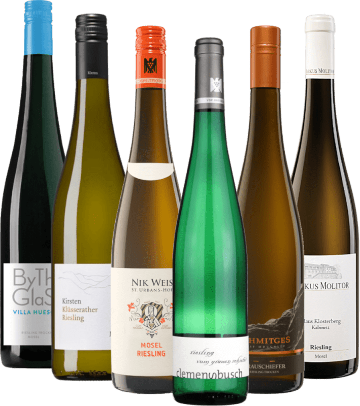 Les Rieslings les plus escarpés de la Moselle - 6x Coffret découverte