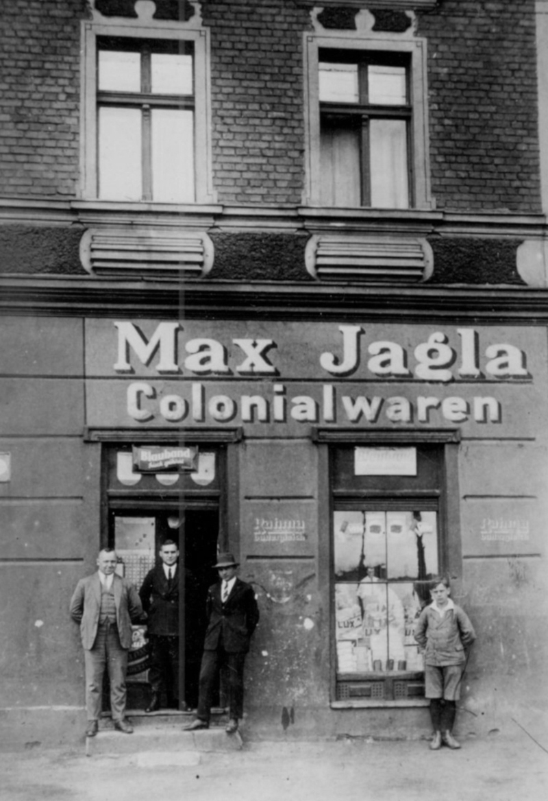 Urgrossvater Max Jagla Kolonialwarenladen Urgrossvater Max Jagla Kolonialwarenladen