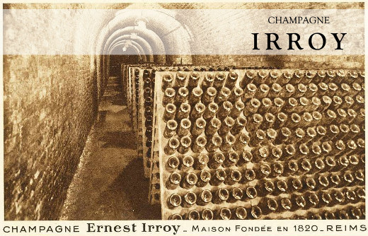 Dans les caves du Champagne Irroy Dans les caves du Champagne Irroy