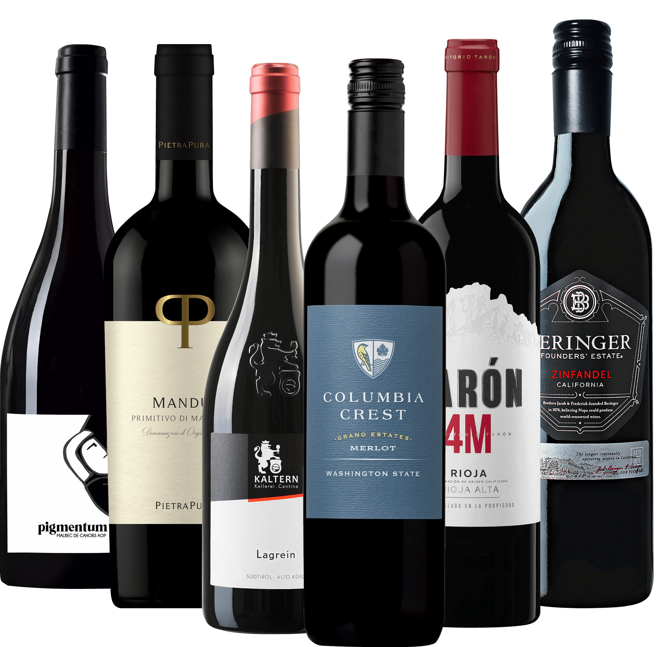 Vins rouges pour la soirée au coin du feu