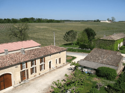 Vue aérienne du domaine des Ballarins