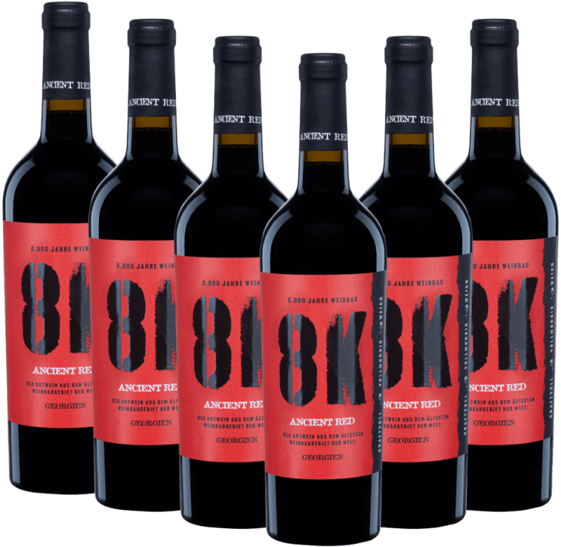 8K Ancient Red - Teliani Valley Winery - lot avantage 6×