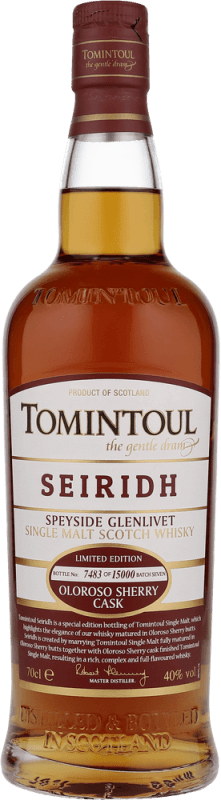 Seiridh Single Malt Scotch Whisky in GP - Tomintoul