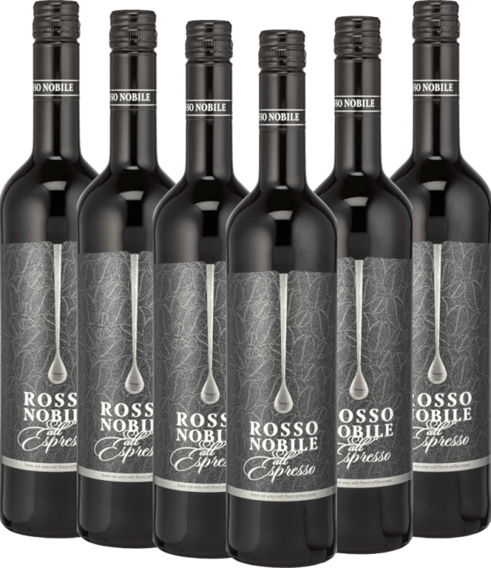 6er Vorteils-Weinpaket - Rosso Nobile all' Espresso - Les Grands Chais de France