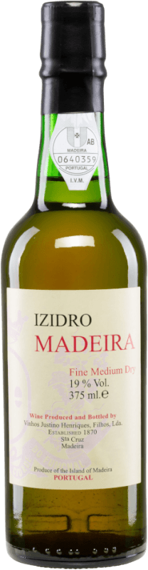 Izidro Fine Medium Dry 0,375 l DOC Madeira - Vinhos Justino Henriques